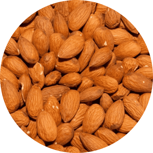Amandelen rauw
