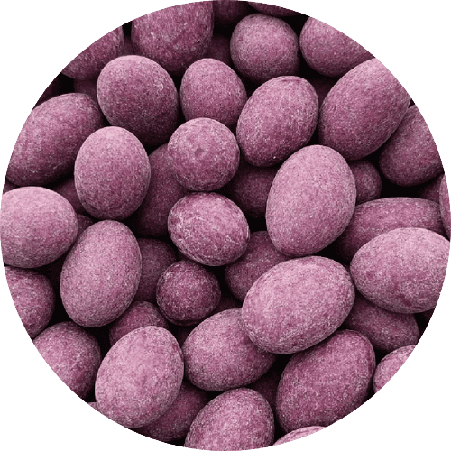 Chocolade amandelen bosbes