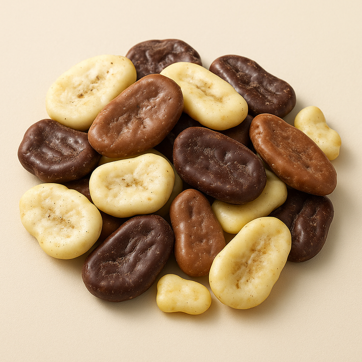 Mélange de pépites de chocolat et de banane