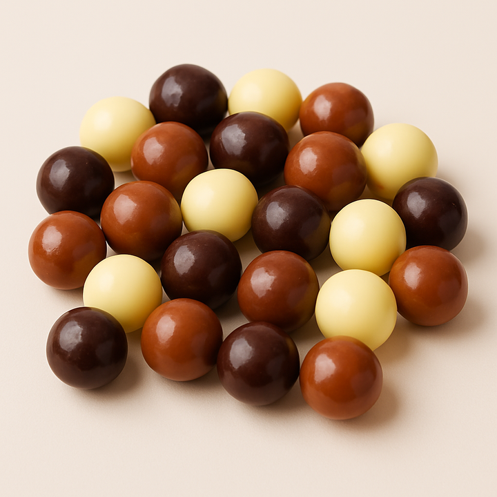 Mélange chocolat-noisettes
