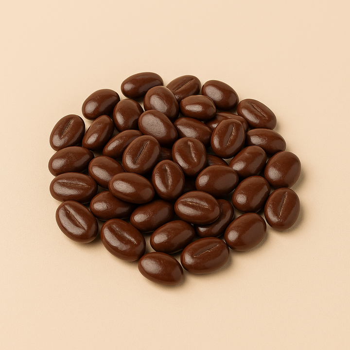 Fèves de moka au chocolat pur