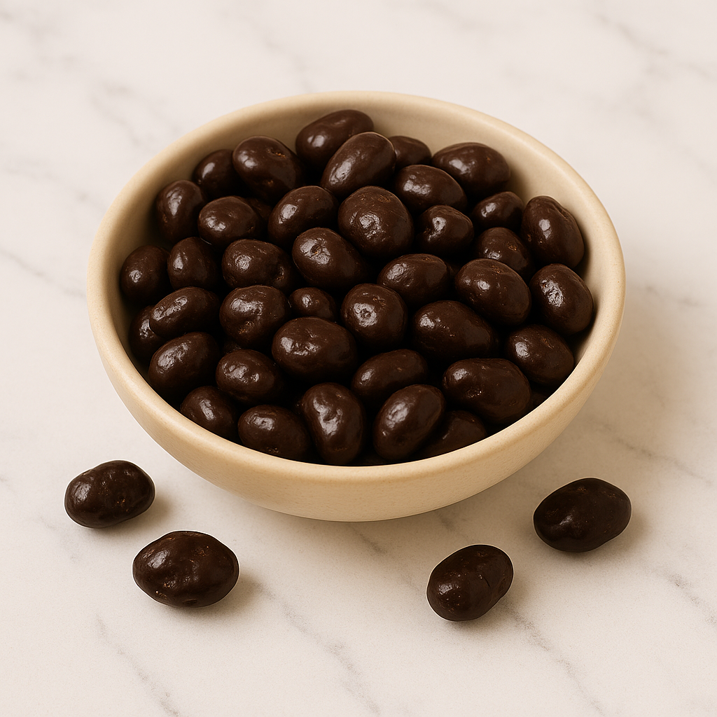 Raisins secs au chocolat pur