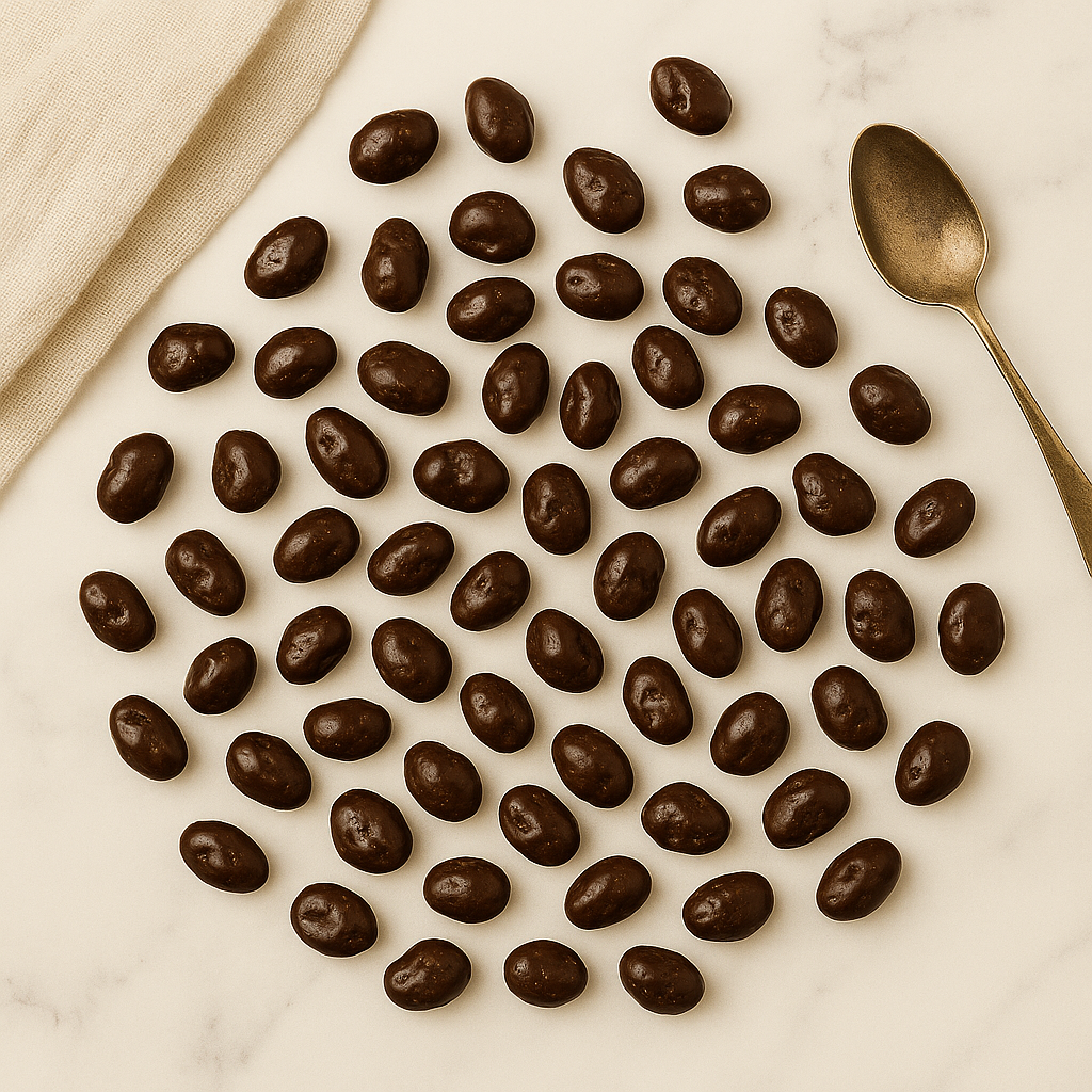 Raisins secs au chocolat pur