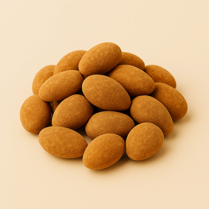 Amandes au chocolat et à la cannelle
