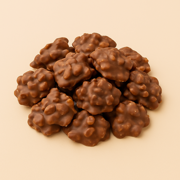 Biscuit au lait et au fudge au chocolat