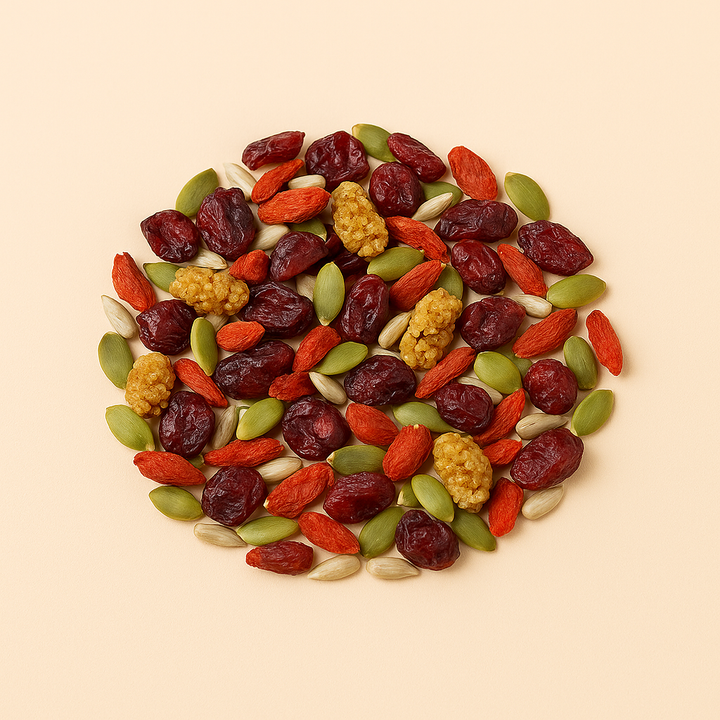 Mélange de fruits et de graines