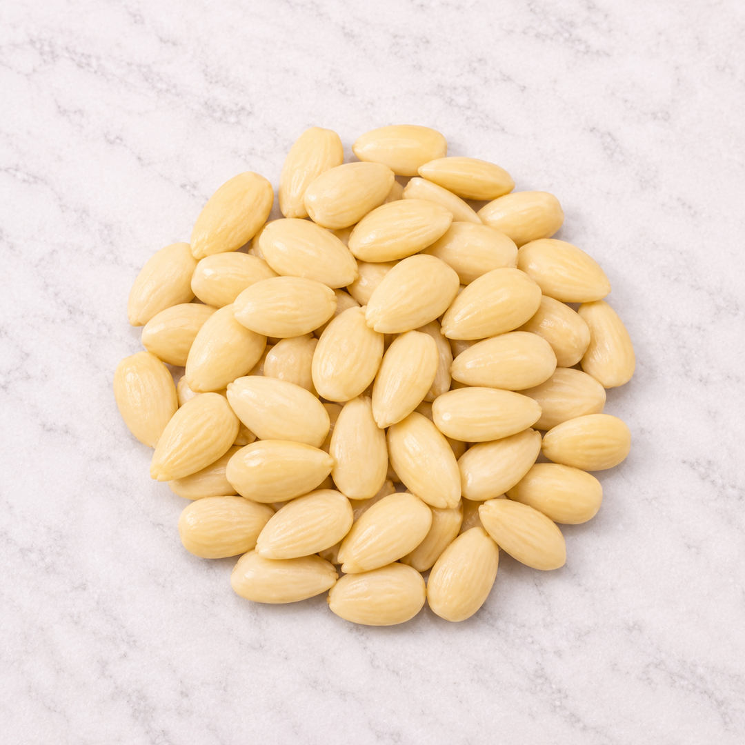 Amandes blanchies crues