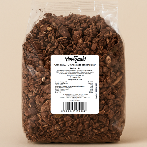 Granola KETO Chocolat sans sucre