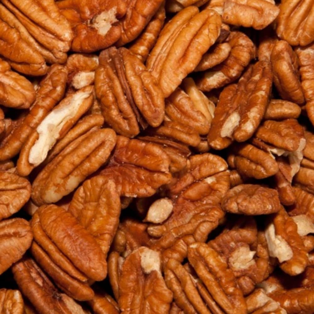 Noix de pécan crues